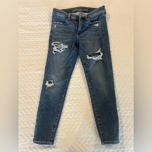American Eagle next level Super High Waisyed Jegging